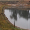 Dam prior to rain