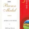 Bronze Medal 2008 Fortified Sauvignon Blanc