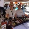 Daughter Georgina and wife Carmel