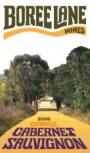 Boree Lane Wines 2008 Cab Sav Label