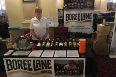 Carmel at the Boree Lane Wines table