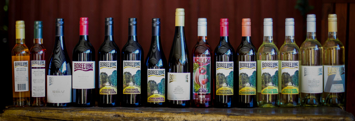 Boree Lane Wines selection 2020